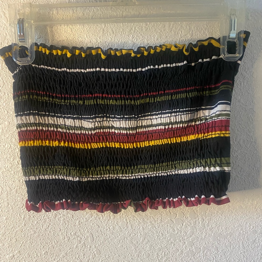 Multi-Colored Tube Top